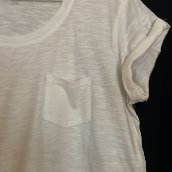 Ana Womens Black Pocket Tee and White Pocket Tee. - Picture 2 of 6